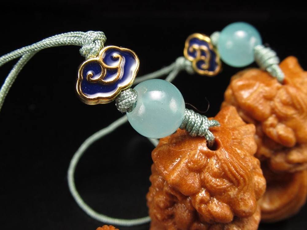 白檀 天然香木 サンダルウッド ビャクダン 彫刻 ストラップ