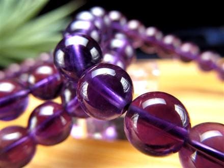 アメジスト 紫水晶 ブレスレット 2月 誕生石