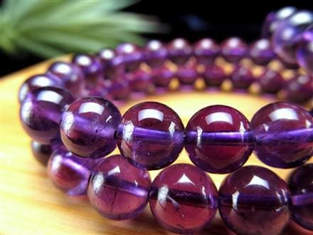 アメジスト 紫水晶 ブレスレット 2月 誕生石