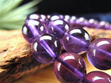 アメジスト 紫水晶 ブレスレット 2月 誕生石