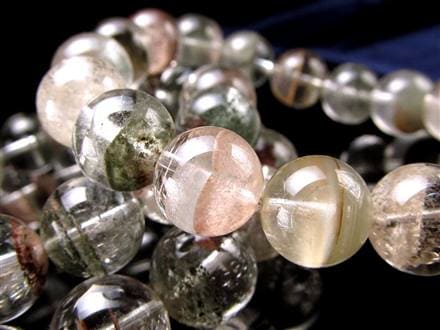 グリーンガーデンファントムクォーツ 緑庭園幻影水晶 ブレスレット ガーデンクォーツ ファントムクォーツ