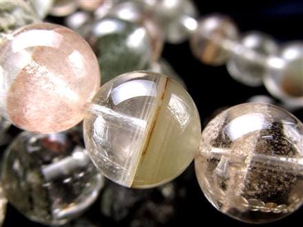 グリーンガーデンファントムクォーツ 緑庭園幻影水晶 ブレスレット ガーデンクォーツ ファントムクォーツ