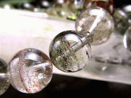 グリーンガーデンファントムクォーツ 緑庭園幻影水晶 ブレスレット ガーデンクォーツ ファントムクォーツ