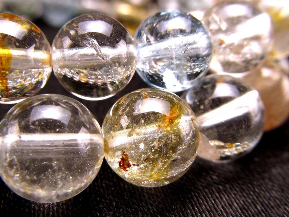 トパーズ,黄玉,ブレスレット,ライモナイト,カラーレストパーズ