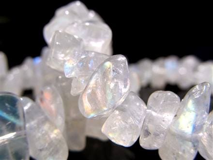 誕生石 月長石 さざれ ブレスレット ムーンストーン