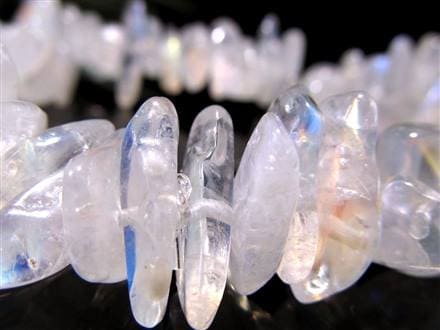 誕生石 月長石 さざれ ブレスレット ムーンストーン