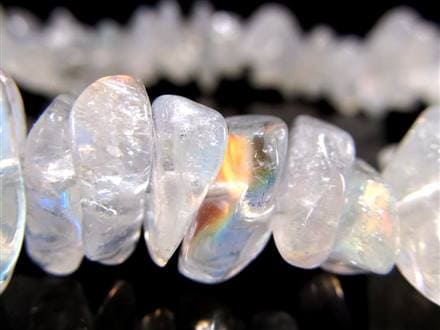 誕生石 月長石 さざれ ブレスレット ムーンストーン