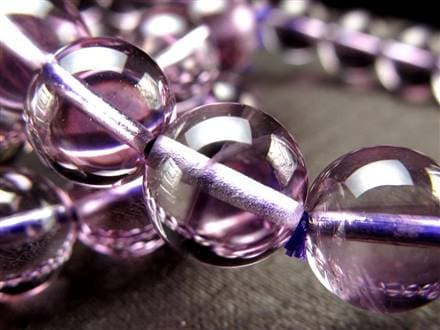 アメジスト 紫水晶 ブレスレット ラベンダーアメジスト ファントム