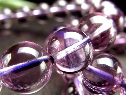 アメジスト 紫水晶 ブレスレット ラベンダーアメジスト ファントム