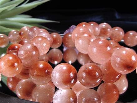 レッドルチルクォーツ ブレスレット 夫婦円満 子宝 オレンジルチル