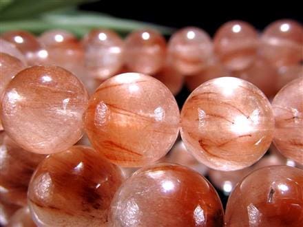 レッドルチルクォーツ ブレスレット 夫婦円満 子宝 オレンジルチル