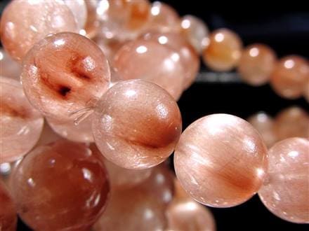 レッドルチルクォーツ ブレスレット 夫婦円満 子宝 オレンジルチル