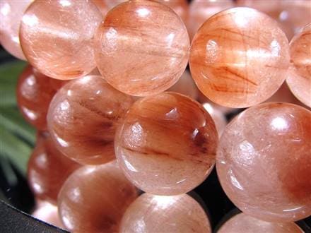 レッドルチルクォーツ ブレスレット 夫婦円満 子宝 オレンジルチル