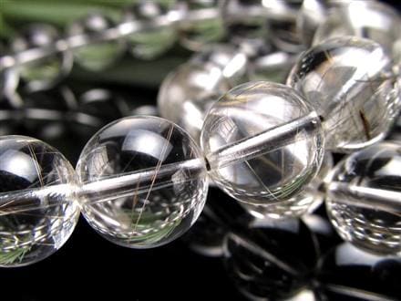 ルチルクォーツ シルバールチル ブレスレット ルチレイテッドクォーツ 金紅石