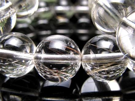 ルチルクォーツ シルバールチル ブレスレット ルチレイテッドクォーツ 金紅石