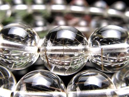 ルチルクォーツ シルバールチル ブレスレット ルチレイテッドクォーツ 金紅石