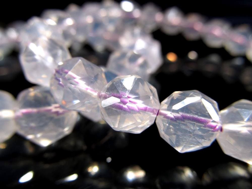 特殊カラー ムーンライトアメジスト スコロライト ブレスレット 2月の誕生石