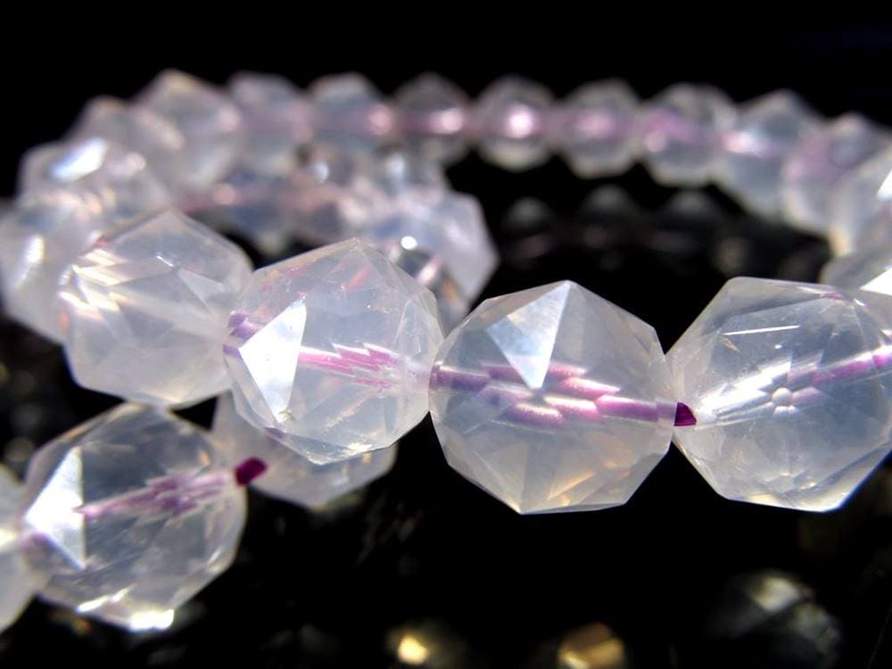 特殊カラー ムーンライトアメジスト スコロライト ブレスレット 2月の誕生石