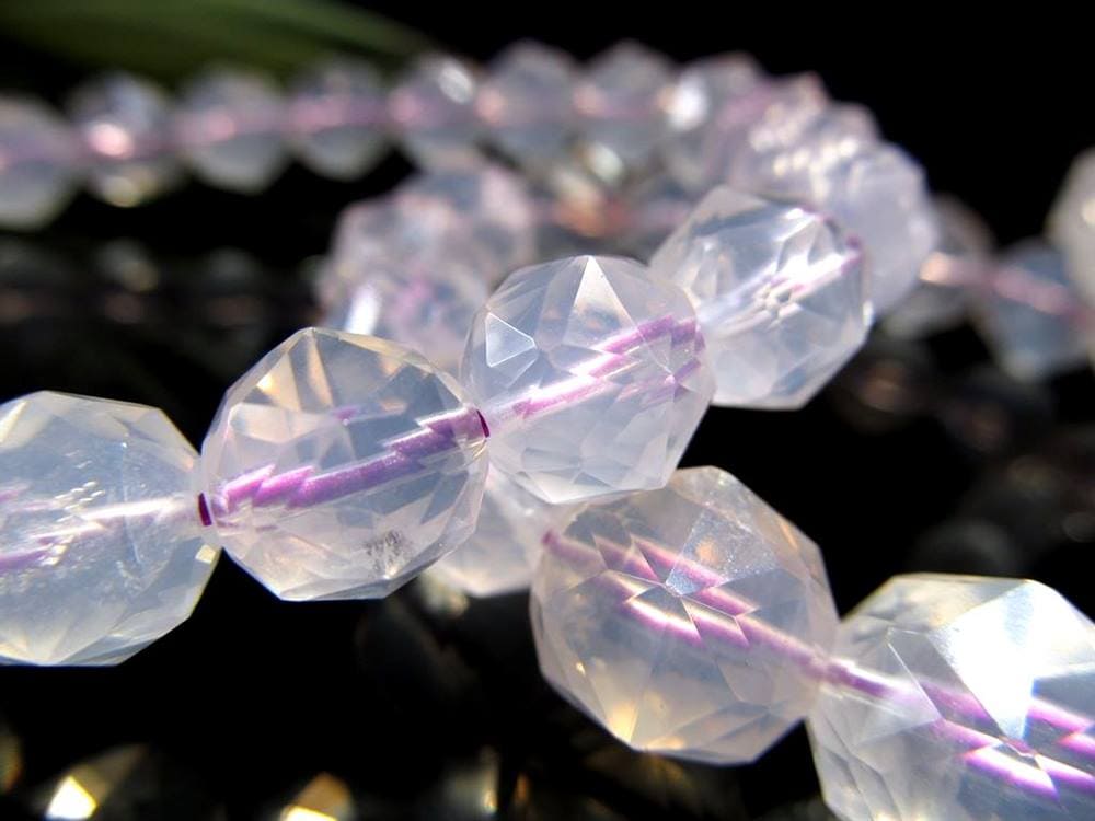 特殊カラー ムーンライトアメジスト スコロライト ブレスレット 2月の誕生石