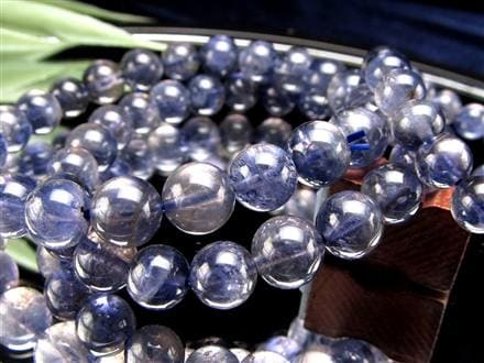 アイオライト ブレスレット 菫青石 Iolite 3月の誕生石