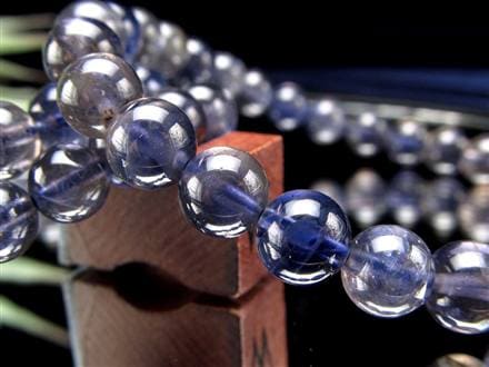 アイオライト ブレスレット 菫青石 Iolite 3月の誕生石