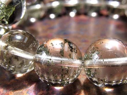 ガーデンクォーツ グリーン 庭園水晶 ブレスレット クローライト
