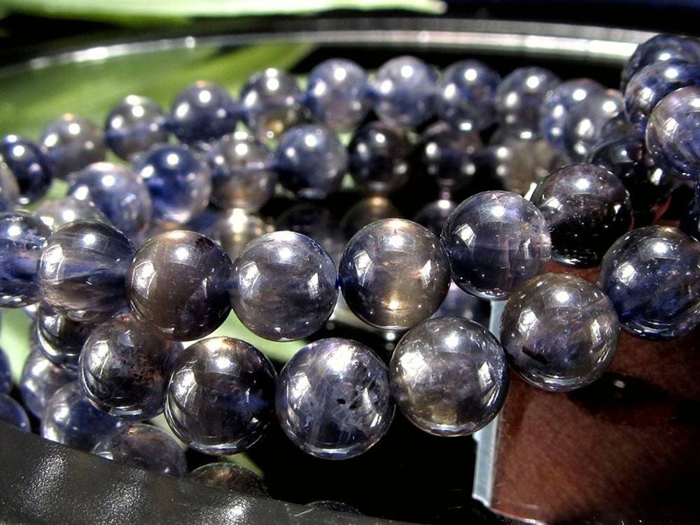 アイオライト 菫青石 ブレスレット 3月の誕生石