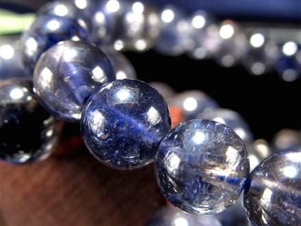 アイオライト 菫青石 ブレスレット 3月の誕生石