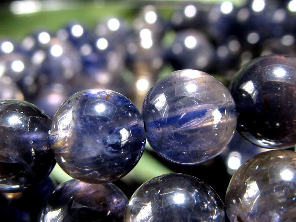 アイオライト 菫青石 ブレスレット 3月の誕生石