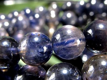 アイオライト 菫青石 ブレスレット 3月の誕生石