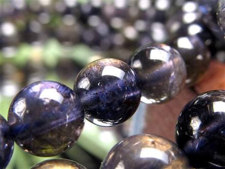 アイオライト 菫青石 ブレスレット 3月の誕生石