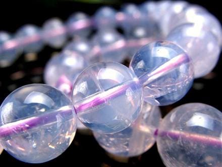 特殊カラー ムーンライトアメジスト スコロライト ブレスレット 2月の誕生石