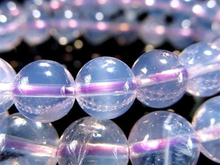 特殊カラー ムーンライトアメジスト スコロライト ブレスレット 2月の誕生石