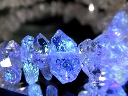 オイルインクォーツ 結晶 石油入り水晶 ブレスレット アジャスター金具付