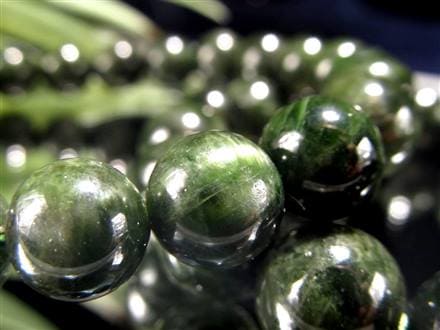 クロムダイオプサイト 緑色透輝石 ブレスレット ダイオプサイト ダイオプサイド