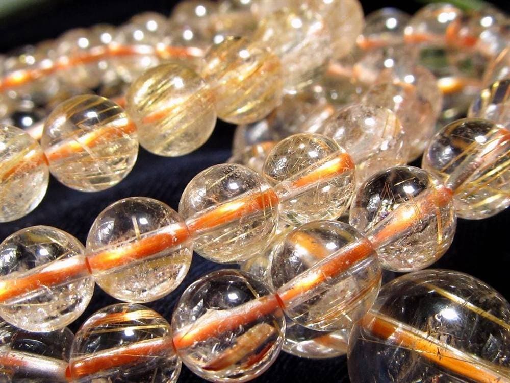 ルチル ゴールドルチル ブレスレット 金運 ルチルクォーツ