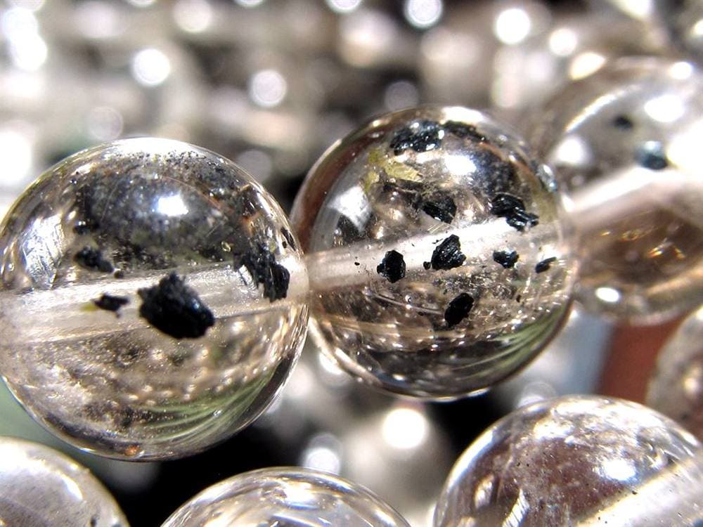 ヘマタイトインクォーツ アイアンローズインクォーツ 水晶 ヘマタイト 鉄の華
