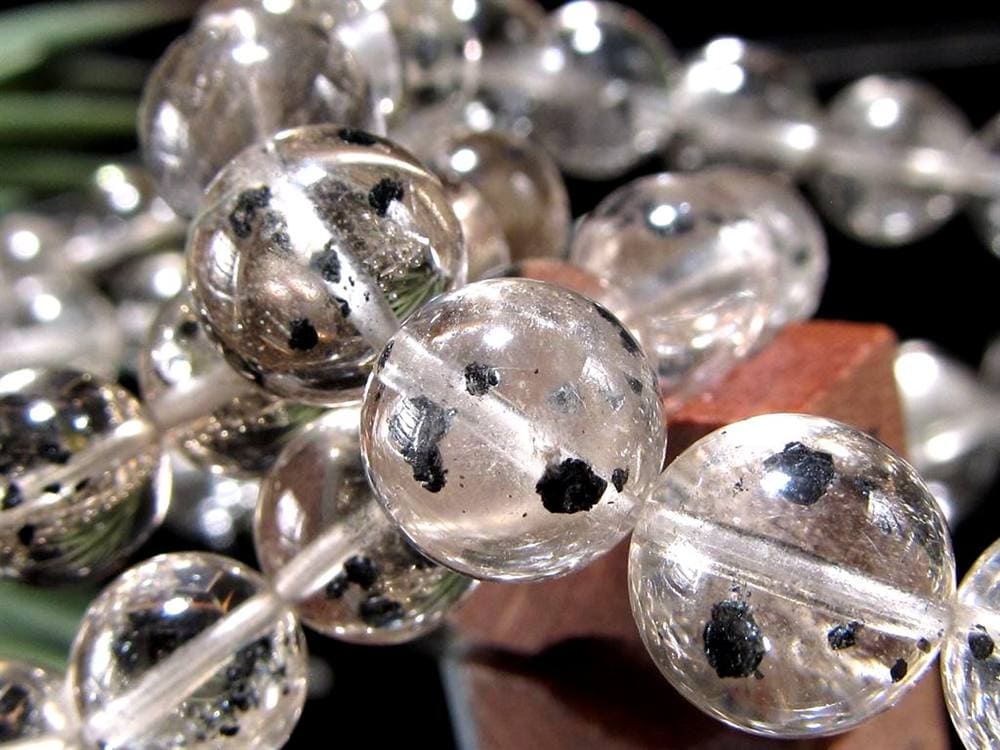 ヘマタイトインクォーツ アイアンローズインクォーツ 水晶 ヘマタイト 鉄の華