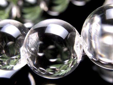 水晶 クリスタル ブレスレット クオーツ サイドドリル 横穴 天然石 パワーストーン