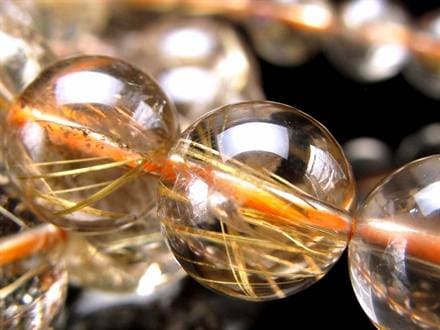 ルチル ゴールドルチル ブレスレット 金運 ルチルクォーツ