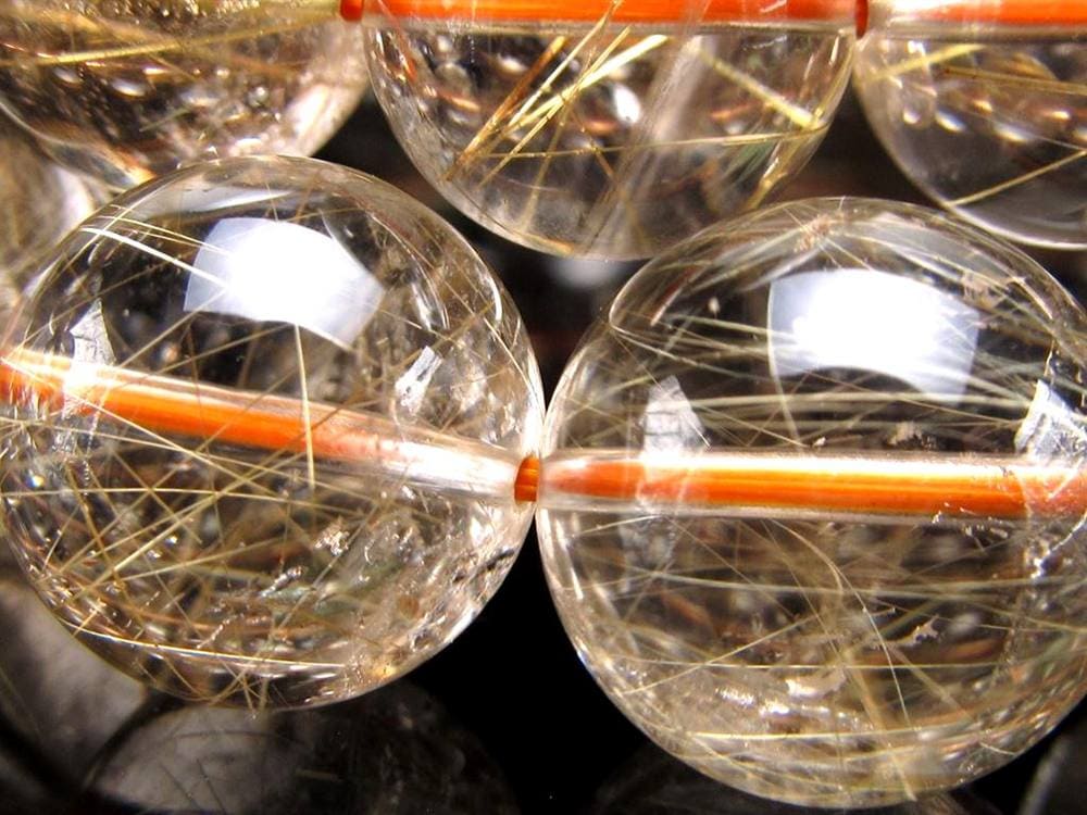 ルチル ゴールドルチル ブレスレット 金運 ルチルクォーツ