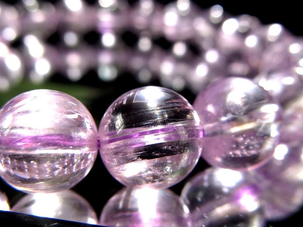 スポデューメン キャッツアイ クンツァイト リチア輝石 ブレスレット