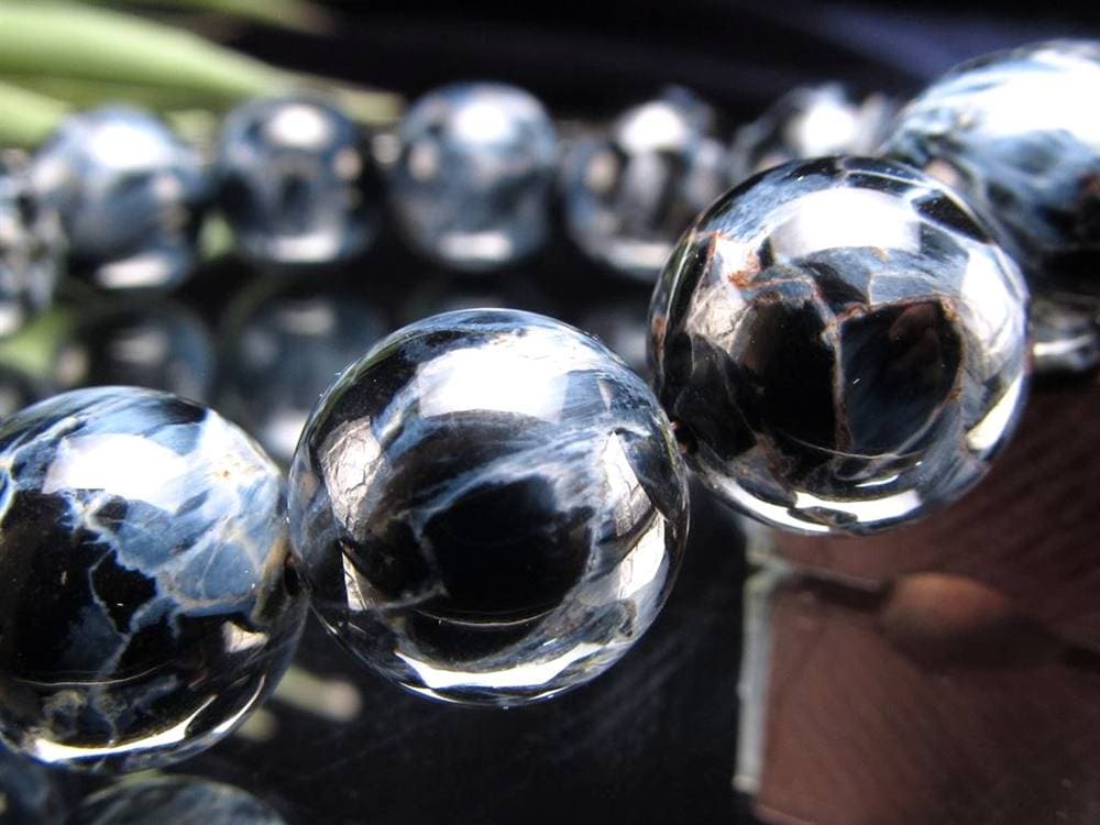 ピーターサイト ブレスレット ブルーピーターサイト テンペストストーン 嵐の石