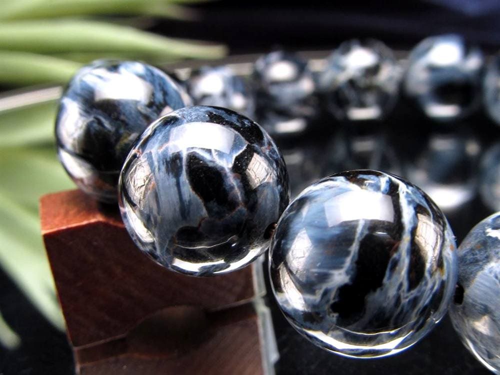 ピーターサイト ブレスレット ブルーピーターサイト テンペストストーン 嵐の石