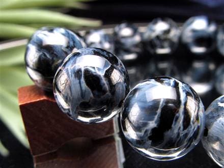 ピーターサイト ブレスレット ブルーピーターサイト テンペストストーン 嵐の石