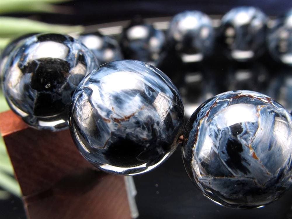 ピーターサイト ブレスレット ブルーピーターサイト テンペストストーン 嵐の石