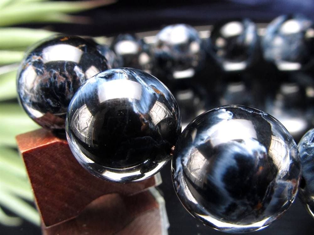 ピーターサイト ブレスレット ブルーピーターサイト テンペストストーン 嵐の石