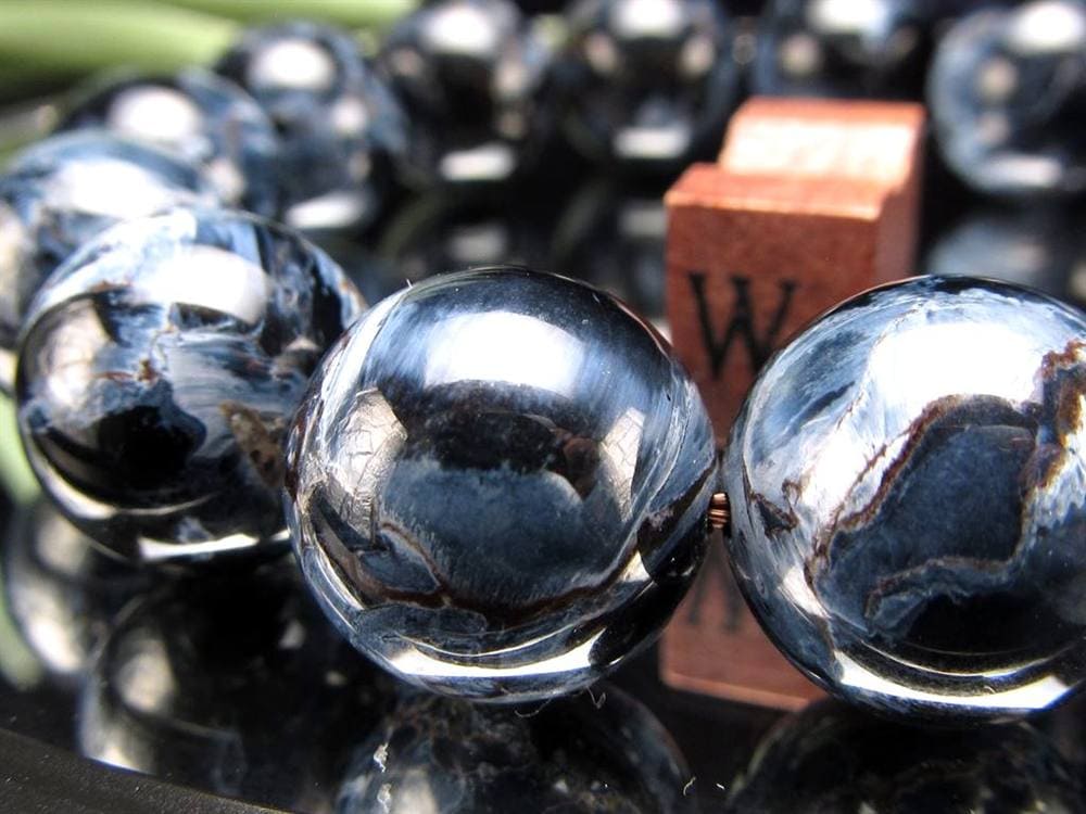 ピーターサイト ブレスレット ブルーピーターサイト テンペストストーン 嵐の石