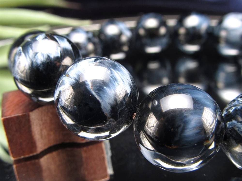 ピーターサイト ブレスレット ブルーピーターサイト テンペストストーン 嵐の石