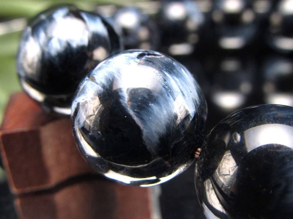 ピーターサイト ブレスレット ブルーピーターサイト テンペストストーン 嵐の石